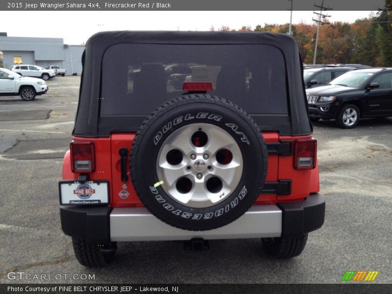 Firecracker Red / Black 2015 Jeep Wrangler Sahara 4x4