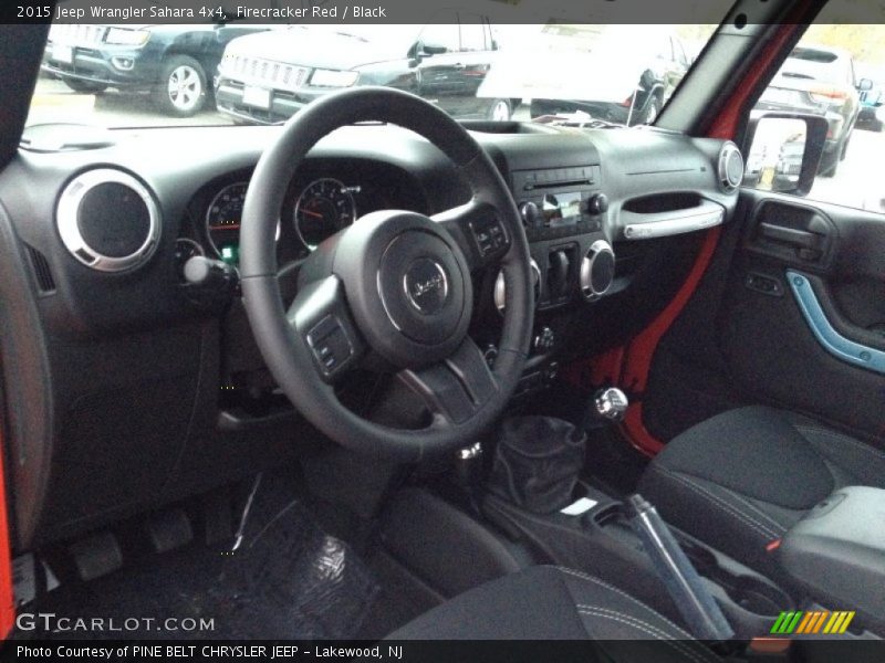 Firecracker Red / Black 2015 Jeep Wrangler Sahara 4x4