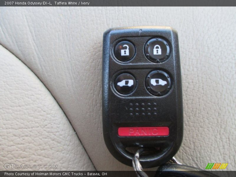 Taffeta White / Ivory 2007 Honda Odyssey EX-L