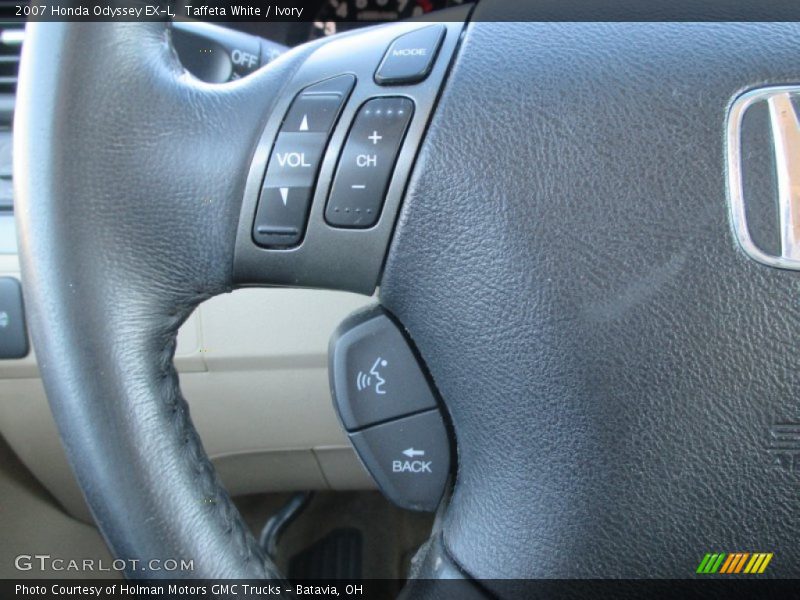 Taffeta White / Ivory 2007 Honda Odyssey EX-L