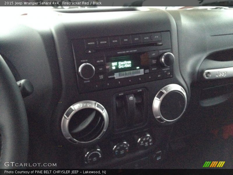 Firecracker Red / Black 2015 Jeep Wrangler Sahara 4x4