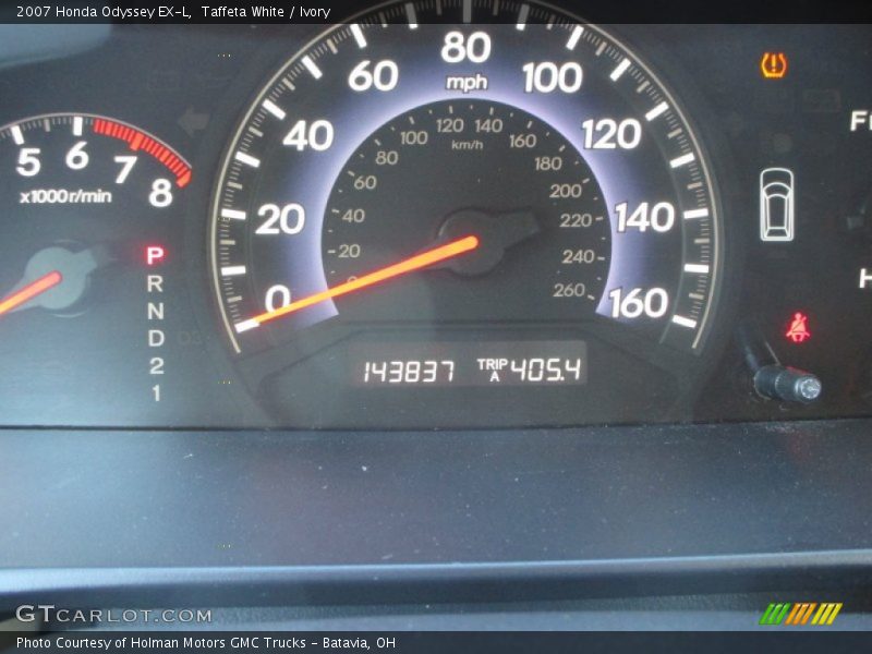 Taffeta White / Ivory 2007 Honda Odyssey EX-L