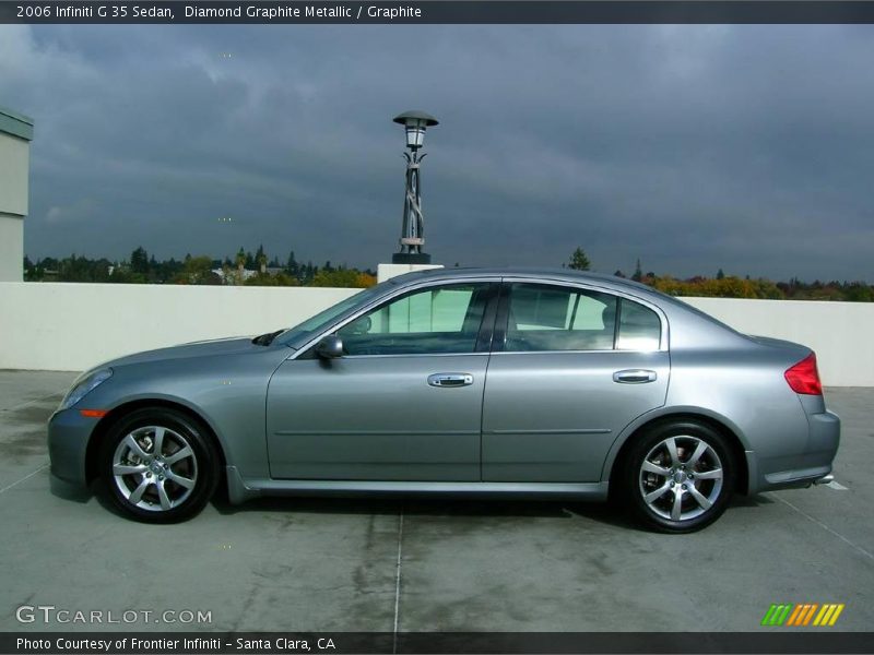 Diamond Graphite Metallic / Graphite 2006 Infiniti G 35 Sedan