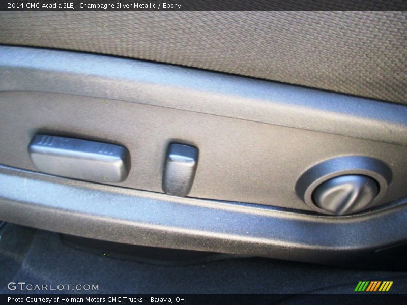 Champagne Silver Metallic / Ebony 2014 GMC Acadia SLE