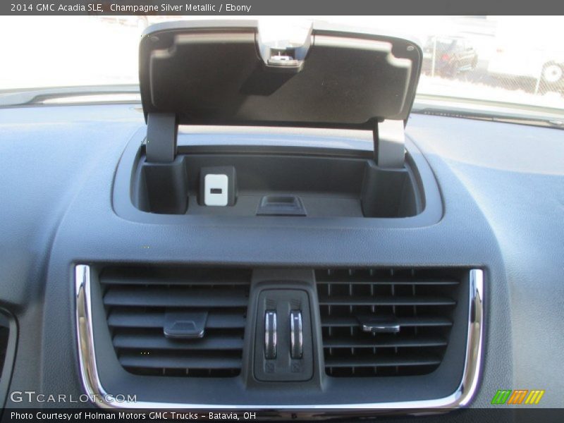 Champagne Silver Metallic / Ebony 2014 GMC Acadia SLE