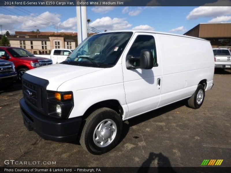 Oxford White / Medium Flint 2014 Ford E-Series Van E150 Cargo Van