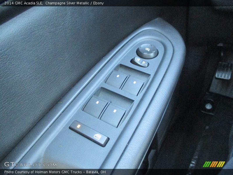 Champagne Silver Metallic / Ebony 2014 GMC Acadia SLE