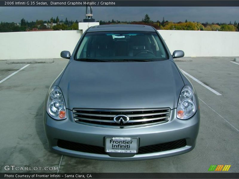 Diamond Graphite Metallic / Graphite 2006 Infiniti G 35 Sedan