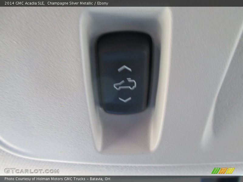 Champagne Silver Metallic / Ebony 2014 GMC Acadia SLE