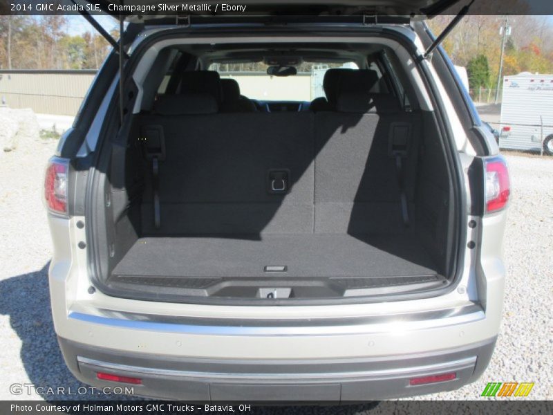 Champagne Silver Metallic / Ebony 2014 GMC Acadia SLE