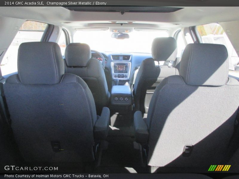Champagne Silver Metallic / Ebony 2014 GMC Acadia SLE