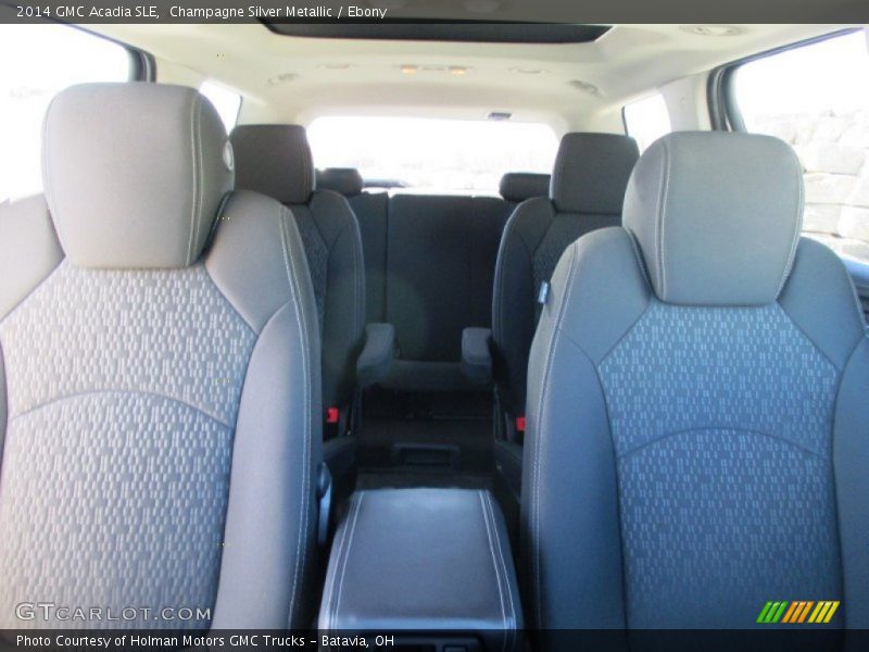 Champagne Silver Metallic / Ebony 2014 GMC Acadia SLE