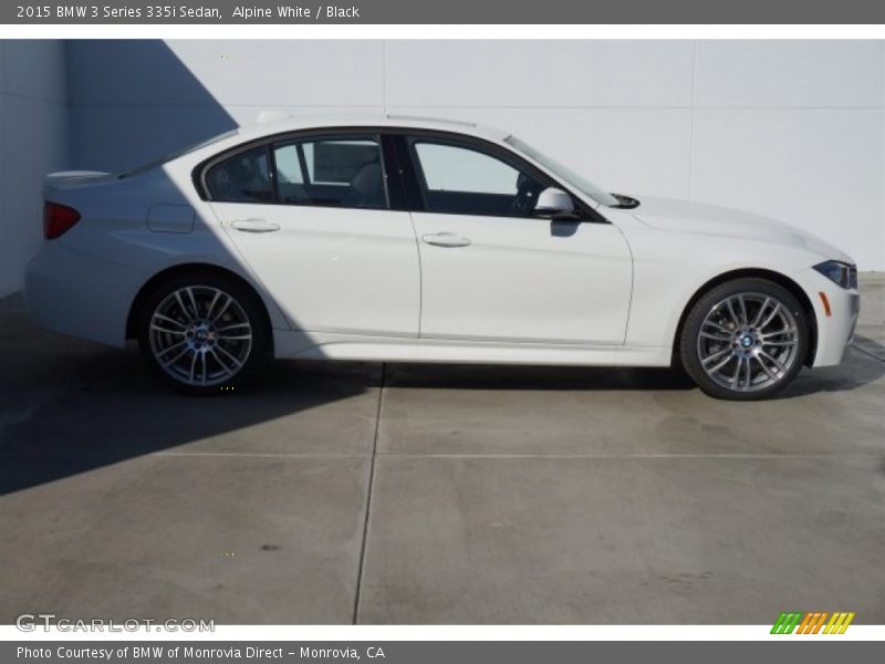 Alpine White / Black 2015 BMW 3 Series 335i Sedan