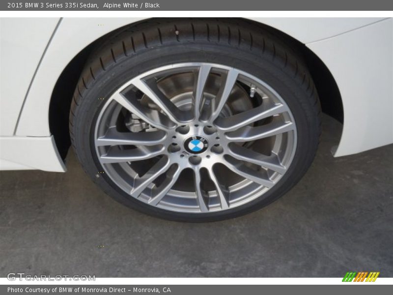 Alpine White / Black 2015 BMW 3 Series 335i Sedan