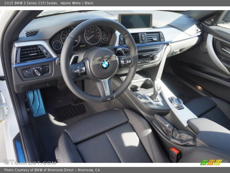 Alpine White / Black 2015 BMW 3 Series 335i Sedan
