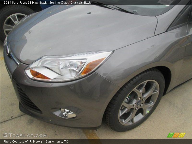 Sterling Gray / Charcoal Black 2014 Ford Focus SE Hatchback