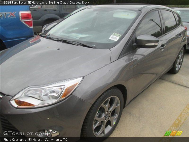 Sterling Gray / Charcoal Black 2014 Ford Focus SE Hatchback