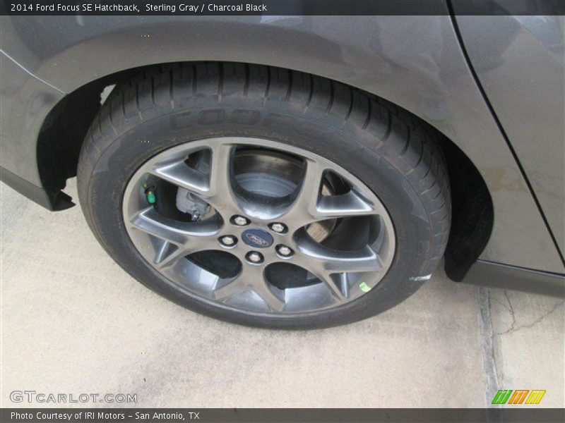 Sterling Gray / Charcoal Black 2014 Ford Focus SE Hatchback