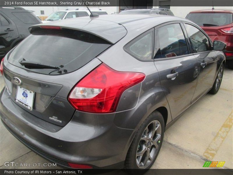 Sterling Gray / Charcoal Black 2014 Ford Focus SE Hatchback
