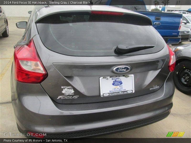 Sterling Gray / Charcoal Black 2014 Ford Focus SE Hatchback