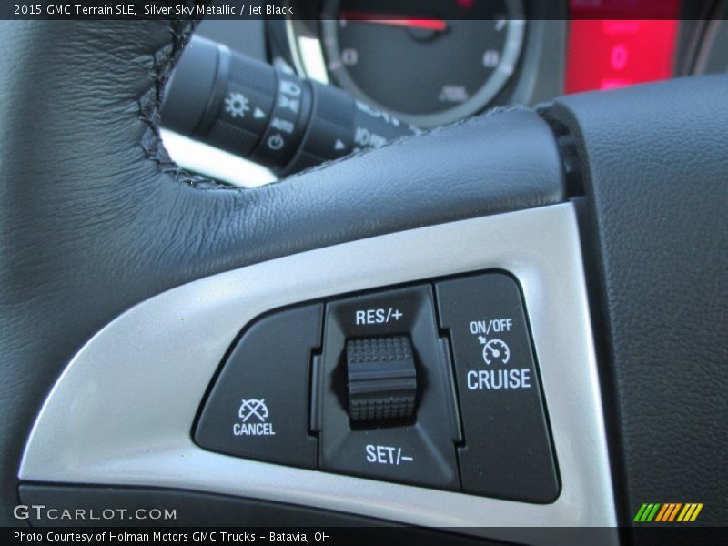 Silver Sky Metallic / Jet Black 2015 GMC Terrain SLE
