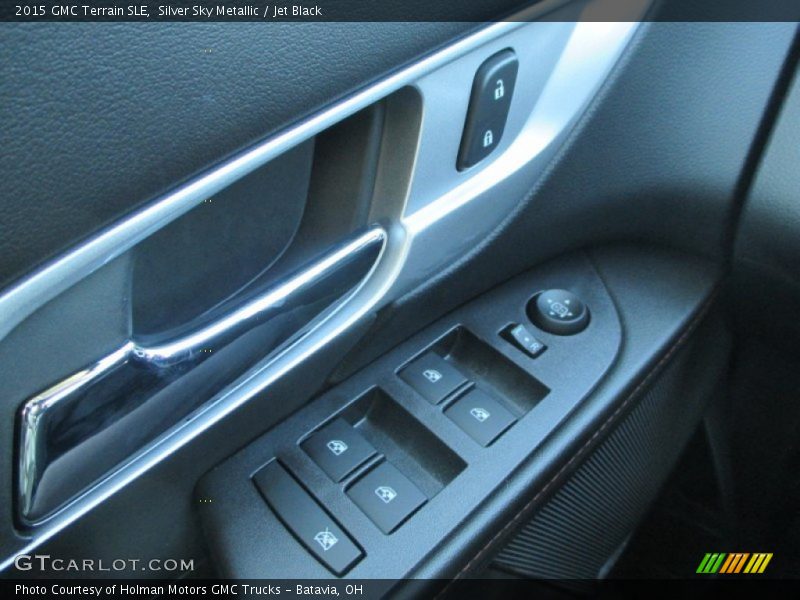 Silver Sky Metallic / Jet Black 2015 GMC Terrain SLE