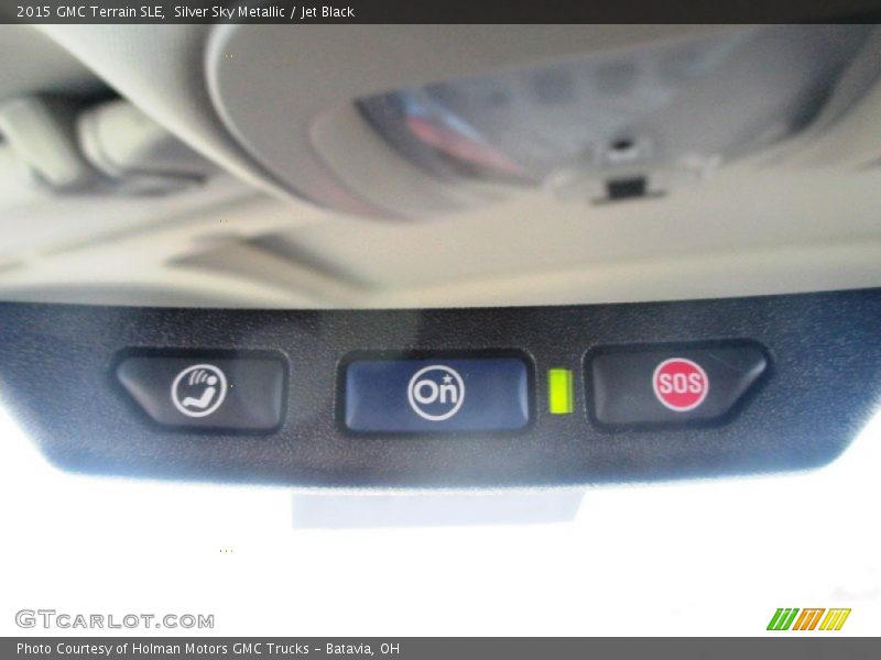 Silver Sky Metallic / Jet Black 2015 GMC Terrain SLE