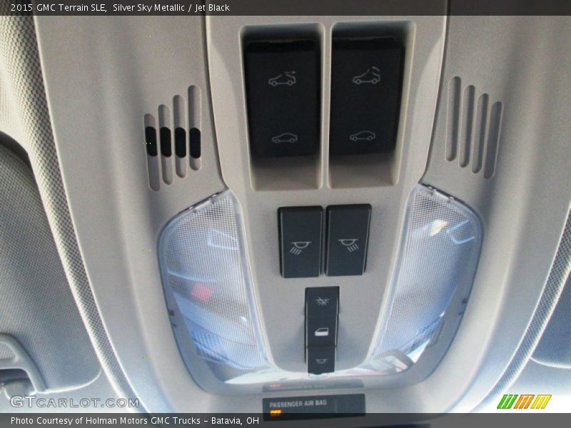 Silver Sky Metallic / Jet Black 2015 GMC Terrain SLE