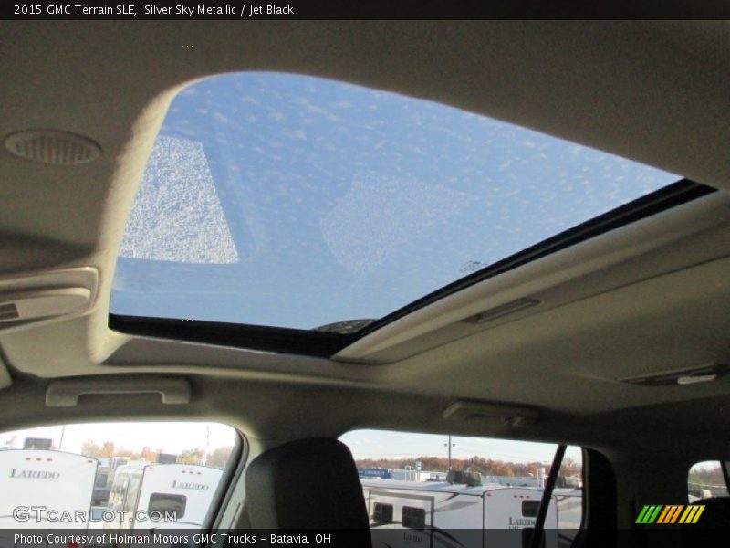Silver Sky Metallic / Jet Black 2015 GMC Terrain SLE