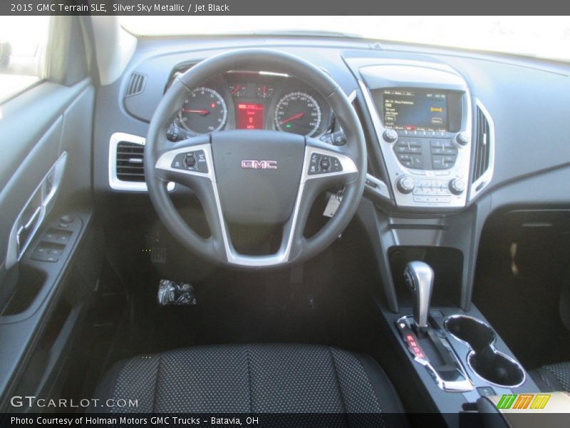 Silver Sky Metallic / Jet Black 2015 GMC Terrain SLE