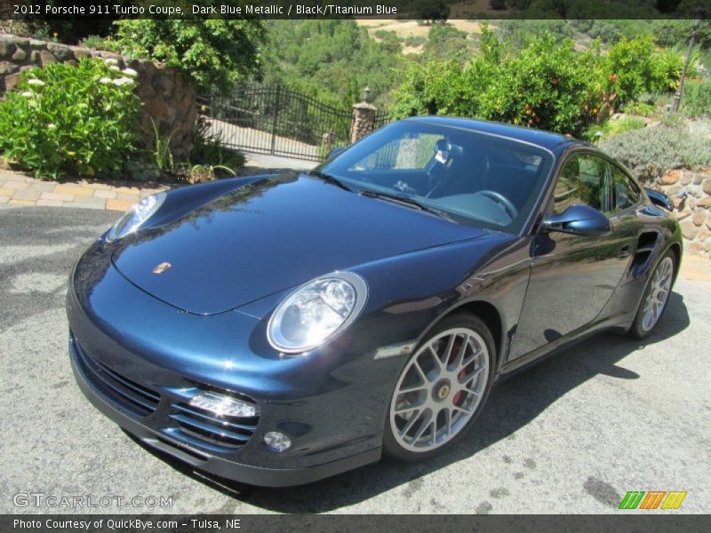 Front 3/4 View of 2012 911 Turbo Coupe