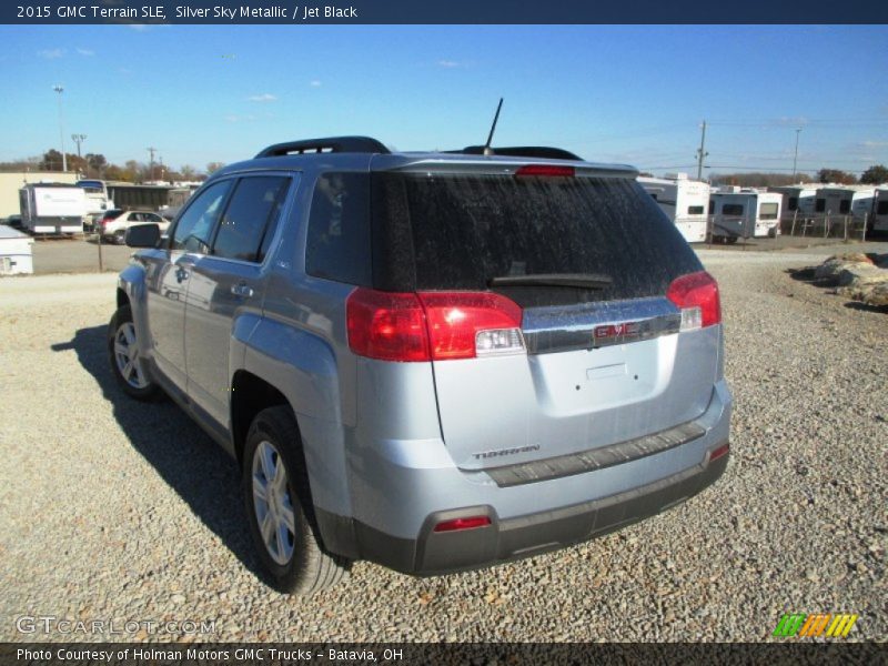 Silver Sky Metallic / Jet Black 2015 GMC Terrain SLE