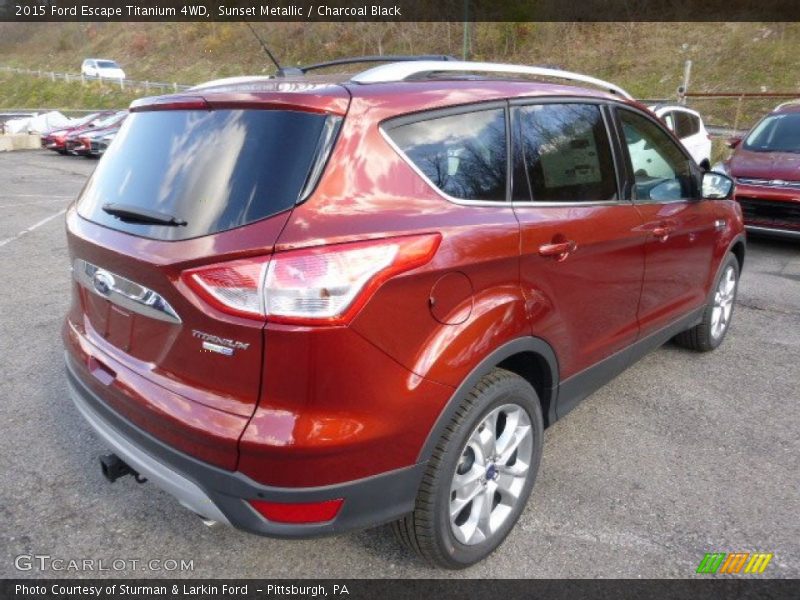  2015 Escape Titanium 4WD Sunset Metallic