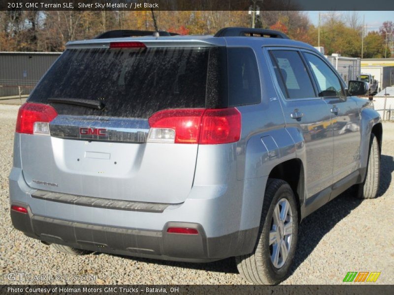 Silver Sky Metallic / Jet Black 2015 GMC Terrain SLE