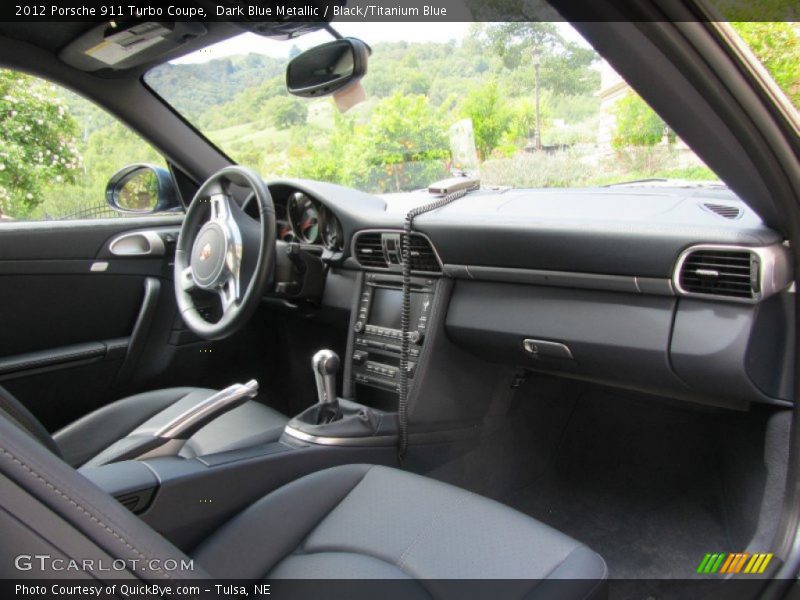 Dashboard of 2012 911 Turbo Coupe