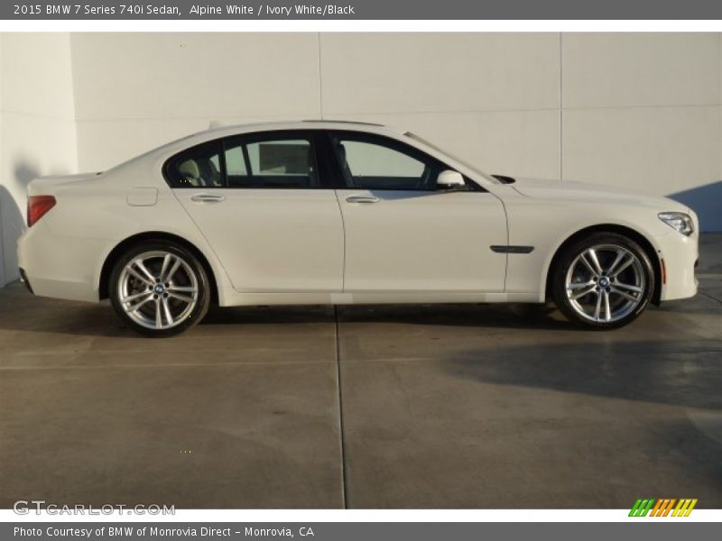  2015 7 Series 740i Sedan Alpine White