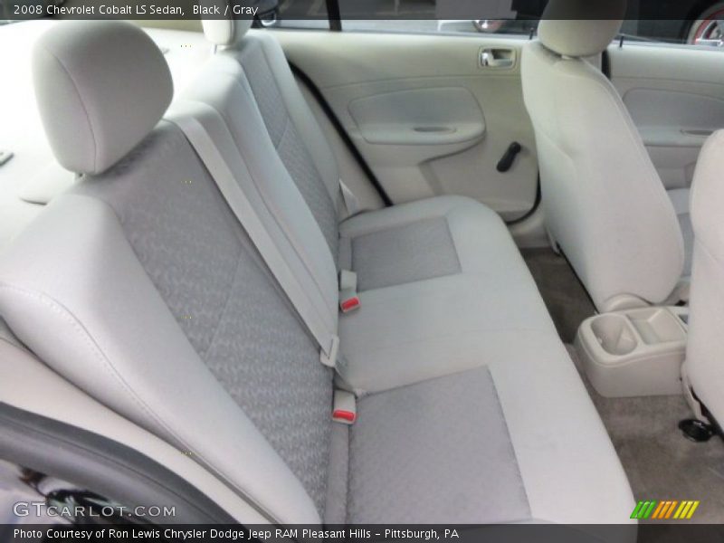 Black / Gray 2008 Chevrolet Cobalt LS Sedan