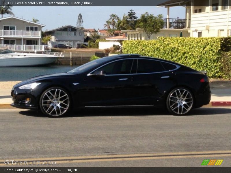  2013 Model S P85 Performance Black
