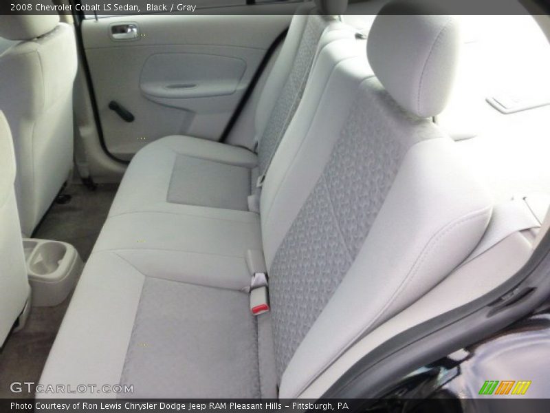 Black / Gray 2008 Chevrolet Cobalt LS Sedan