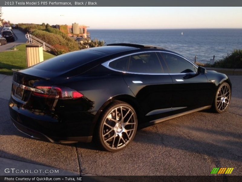  2013 Model S P85 Performance Black