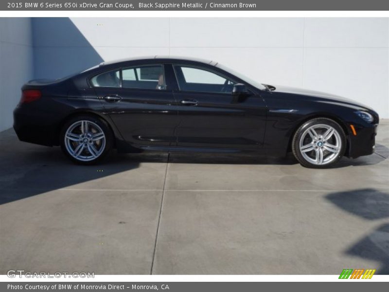  2015 6 Series 650i xDrive Gran Coupe Black Sapphire Metallic