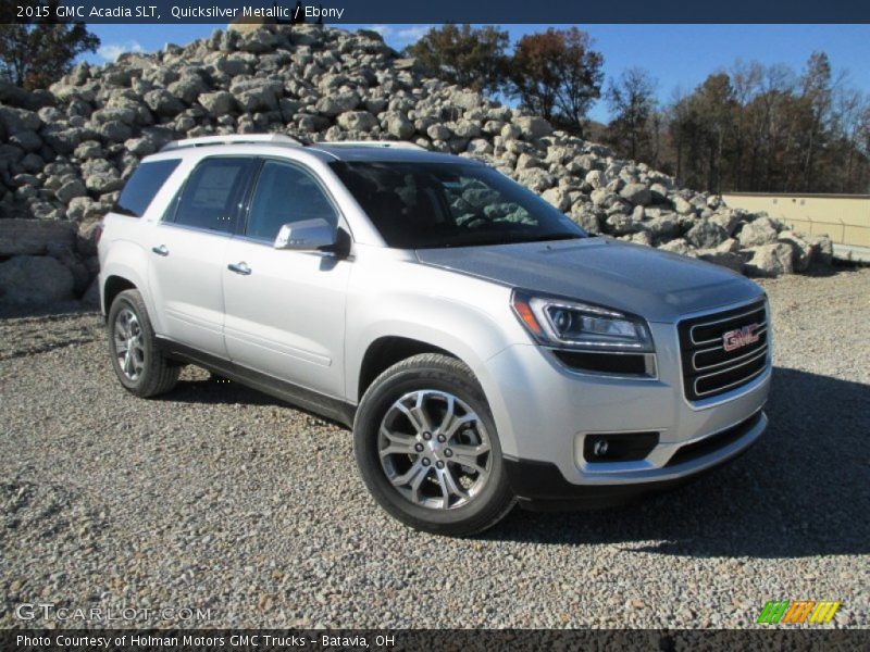Quicksilver Metallic / Ebony 2015 GMC Acadia SLT