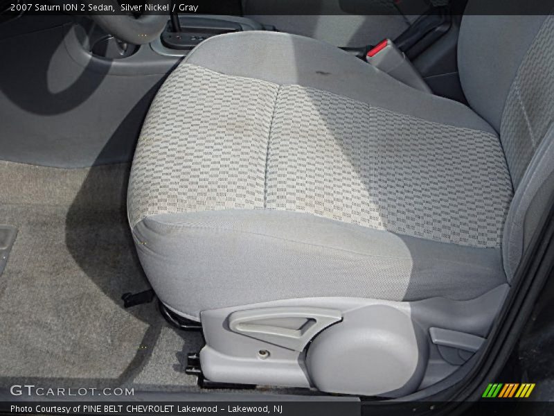 Silver Nickel / Gray 2007 Saturn ION 2 Sedan