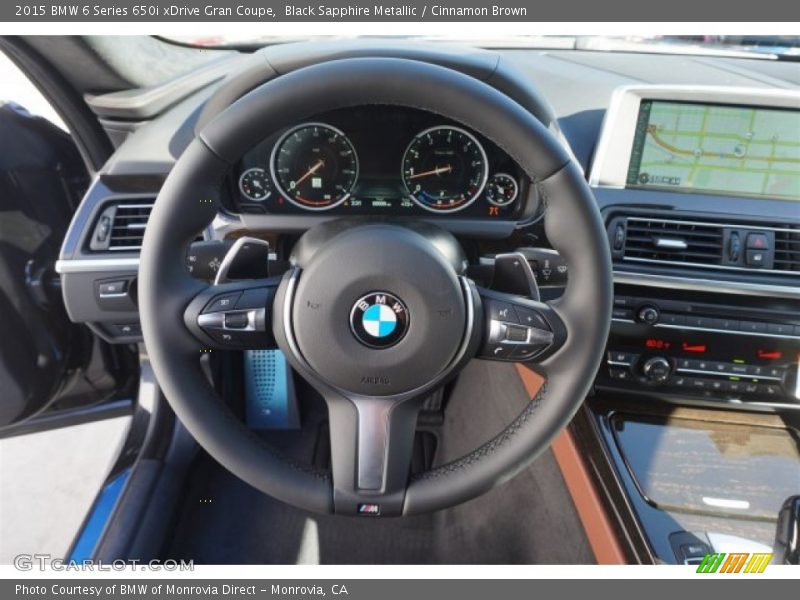  2015 6 Series 650i xDrive Gran Coupe Steering Wheel