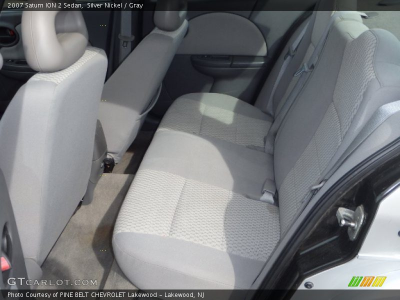 Silver Nickel / Gray 2007 Saturn ION 2 Sedan