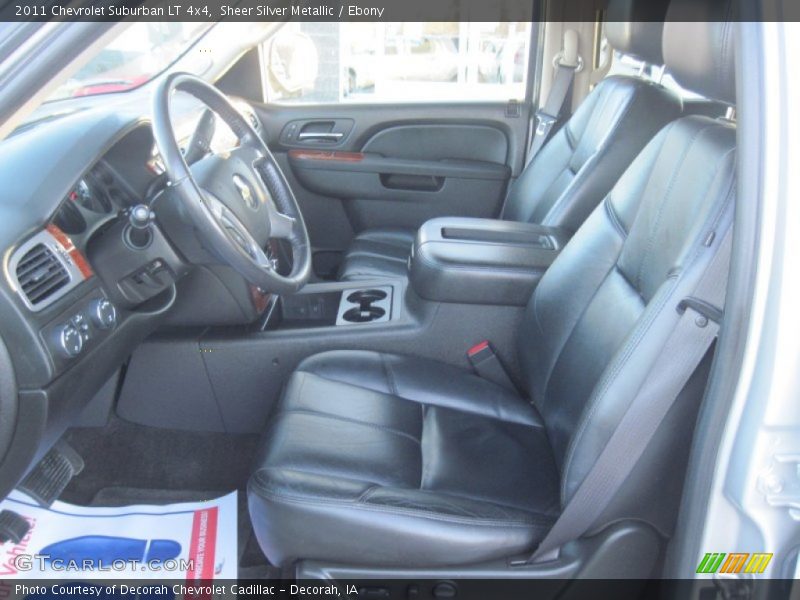 Sheer Silver Metallic / Ebony 2011 Chevrolet Suburban LT 4x4