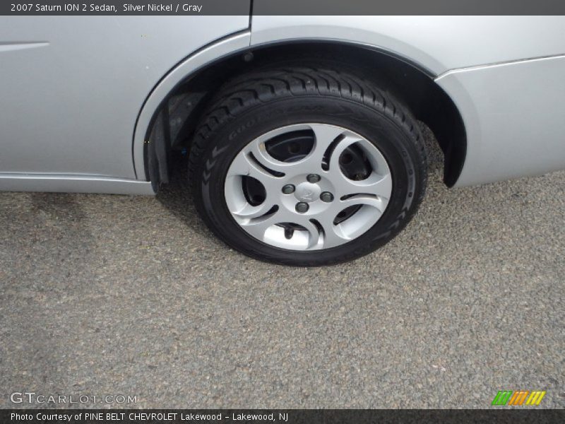 Silver Nickel / Gray 2007 Saturn ION 2 Sedan