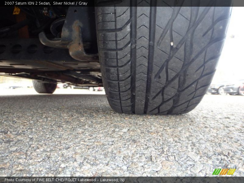 Silver Nickel / Gray 2007 Saturn ION 2 Sedan