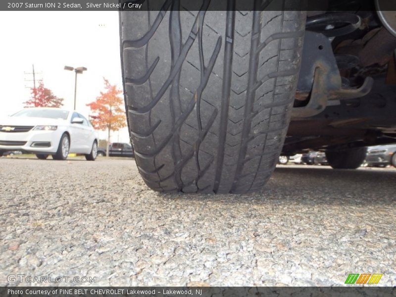 Silver Nickel / Gray 2007 Saturn ION 2 Sedan
