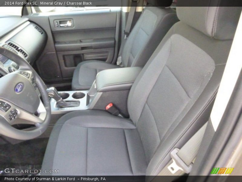 Mineral Gray / Charcoal Black 2014 Ford Flex SE